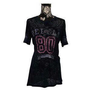 2 Victoria's Secret PINK Burnout Tees